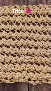 Knitted table runner 🧶 #knitting #decoration