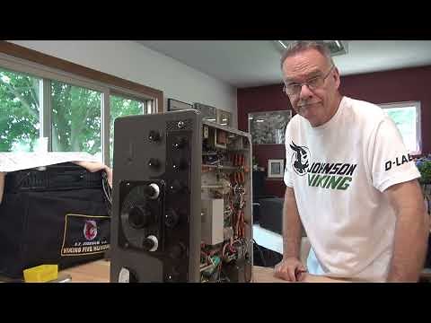 EF Johnson Valiant Ham radio tube transmitter UN-mod & repair Lots of Kobbling many hours of work