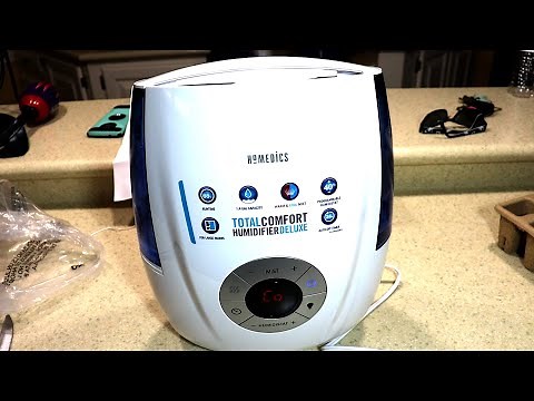 HoMedics total comfort humidifier deluxe review