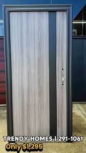 1.5K views · 237 reactions | Premium Quality Steel Security Doors for the LOW price of $1,295. Door handle, locks, keys, frame and installation bolts INCLUDED. ONLY AT TRENDY HOMES, Chaguanas. Contact 291-1061, Visit us Monday-Saturday | Trendy Homes | Facebook