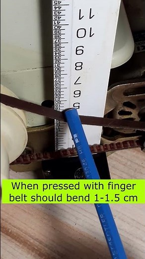 Correct Sewing Machine Belt Tension