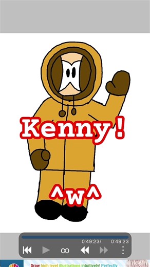 I always wanted my drawing animated #animation #art #southpark