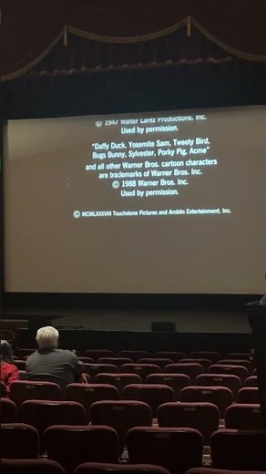 35mm Cinema Endings: Who Framed Roger Rabbit (1988)