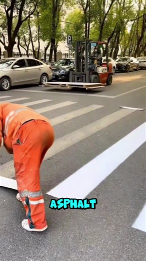 3.4K views | This thermoplastic line marking process uses heat to fuse paint into the asphalt. #RoadTech #SmartConstruction #UrbanSafety #fblifestyle | Metzgerei Ogunquit Studio | Facebook