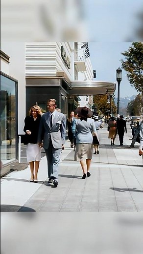 Los Angeles in the 1950s - Restored Footage