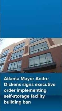 Atlanta Mayor Andre Dickens implements self-storage ban in the city