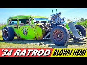 1934 Plymouth Rat Rod – Raw, Loud, and One of a Kind!