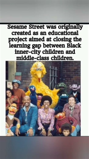 📺 Sesame Street: Closing the education gap for Black kids. ✏️🧸❤️