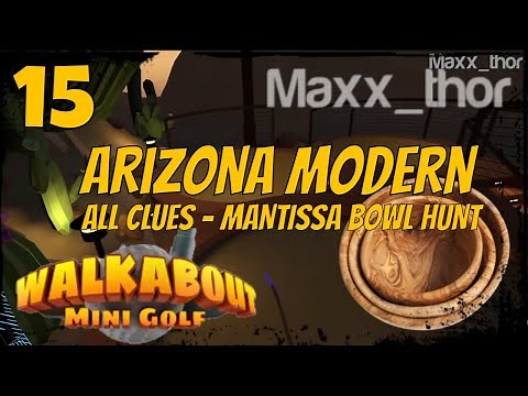 15 | Walkabout Mini Golf VR | Arizona Modern Foxhunt | HARD ALL CLUES | HP Reverb G2 | SteamVR