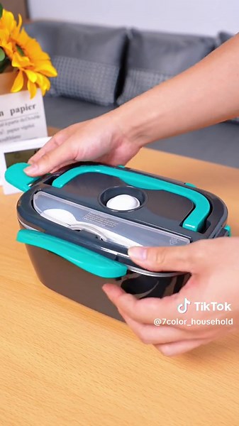 New electric heated lunch box, BPA FREE, who need it?#lunch #lunchbox #tiktokmademebuyit #fyp