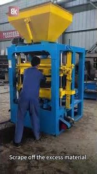 Fully Automatic Block Making Machine