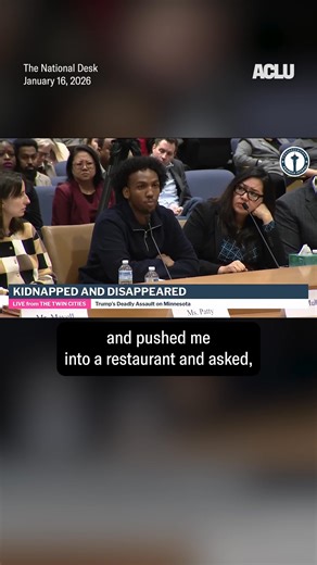 ICE is trampling our rights while carrying out the Trump administration's racist, anti-immigrant agenda. Tell Congress not to add any more money to ICE's budget at aclu.org/stop-ice-attacks_ | ACLU