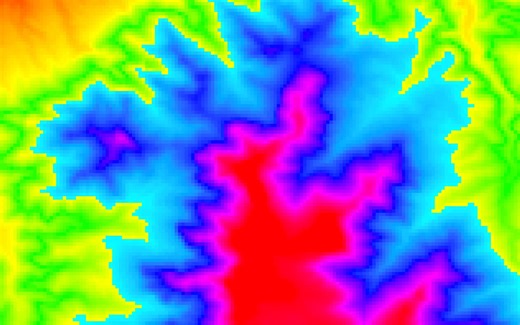 使用Arcgis对DEM指定区域进行数据替换