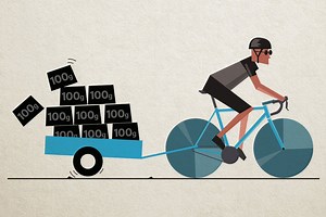 How far do you need to ride to lose 1kg of fat?