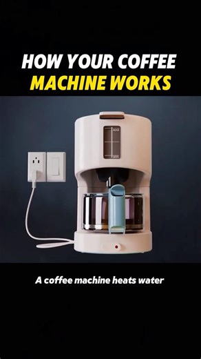 How your coffee machine works #america #coffee #fyp #knowledge #science