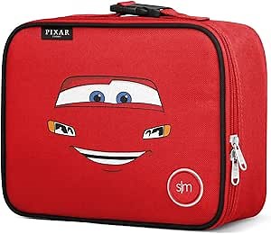 Simple Modern Disney Kids Lunch Box for School | Reusable Insulated Lunch Bag for Toddler, Girl, and Boy | Meal Containers with Exterior & Interior Pockets | Hadley Collection | Cars Ka-chow