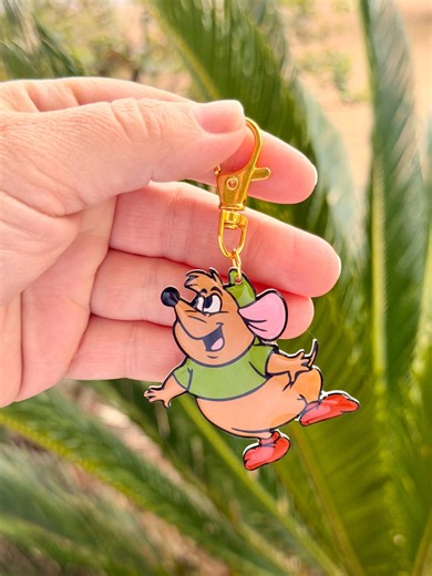 Bag Charm Gus: Disney Castle, Disney Inspired Accessories, Cinderella, Handmade - Etsy