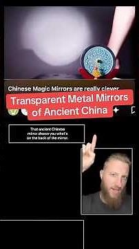 Ancient China's Impossible 'Transparent' Metal Mirrors #ancientchina #magic