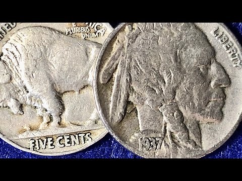 1916 & 1937 Buffalo Nickel Error Coins