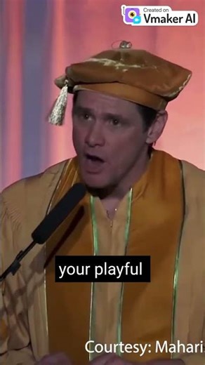 Jim Carrey s Commencement Speech Address at the 2014 MUM Graduation.mp4