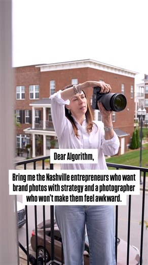 🔥Comment NASH if you’re a Nashville or Franklin entrepreneur who wants photos that feel like you — relaxed, real, and not the least bit awkward. If you’ve ever put on September by Earth, Wind & Fire because you needed a 3-minute mood lift… we’d probably be best friends 👯‍♀️ There’s something special about capturing real emotion, the genuine laugh, the quiet confidence, the moment everything clicks and you feel seen instead of staged. 🫶🏼 Here’s your reminder that warm, honest imagery never go
