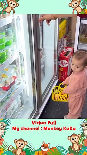 7K views · 494 reactions | Baby Diem holding the hand of Monkey Hair Red going to the supermarket is so cute part 2 | KaKa Key | Facebook