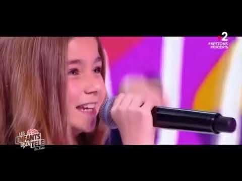 Valentina live chante J’imagine sur l’émission ( les enfants de la télé )