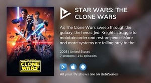 Watch Star Wars: The Clone Wars streaming