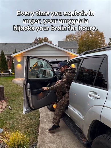 This is true because when you lose your temper your amygdala, the emotional alarm center of the brain, overrides rational thought and floods your system with stress chemicals that keep you reactive for hours, but when you resist the impulse and instead pause or choose calm your prefrontal cortex, which is responsible for logic and self-control, strengthens its connections and reshapes your brain over time, making it easier to think clearly, stay balanced, and avoid being controlled by fleeting e