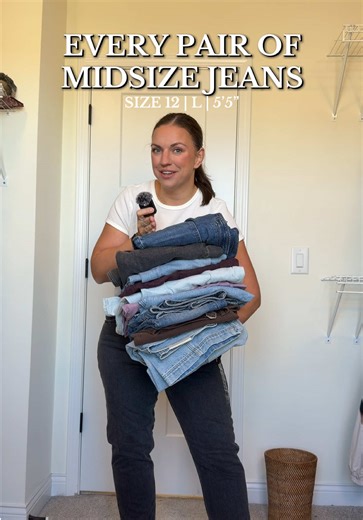 If finding jeans as a midsize mom feels like a sport… welcome to my Olympics 🤸‍♀️👖 If you’ve been searching for your perfect fit, consider this your cheat sheet. Linked everything in my ShopMy (link in bio) & follow for more real-life midsize styling! #midsizemom #midsizestyle #midsizequeens #midsizeoutfitinspo #midsizejeans @American Eagle @abercrombie @Gap