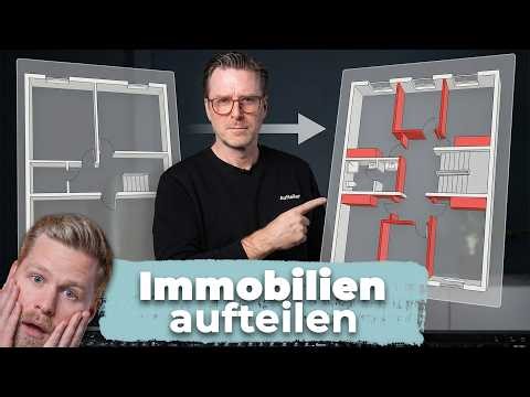 Unter 500k Gewinn fängt er nicht an! | Immobilien Aufteilen auf anderem Level