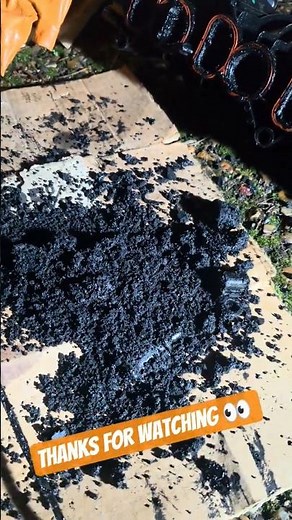 ​INSANE Carbon Build-Up in BMW N47 Engine! 😱😱 (Swirl Flap Delete) #bmw #e90 #shorts