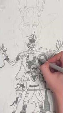 spooky corner 2 - Saturn Is Dead poster Pt. 3 - finale! #art #shortvideo #spooky