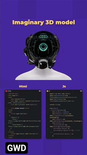 Imaginary 3D #coding #frontendcourse #webdesign #shortvideo #shorts #viralvideo #css #html #webdev