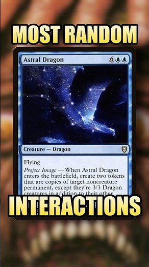 Astral Dragon + Animate Dead Does Nothing? #MTG #MagicTheGathering #MTGRules