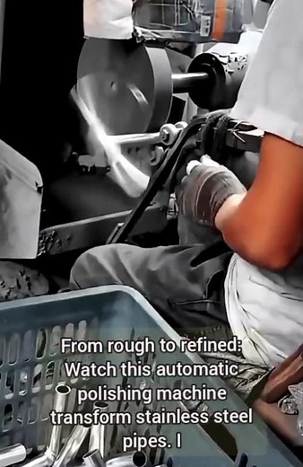 Automatic Stainless Steel Polishing Machine