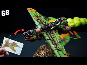 “Reloaded” Kitbashing my first plane for Beyond the Blight