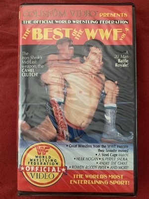 WWE Coliseum Video VHS Best Of The WWF Volume 4 Iron Sheik TNA AEW Hulk Hogan | eBay
