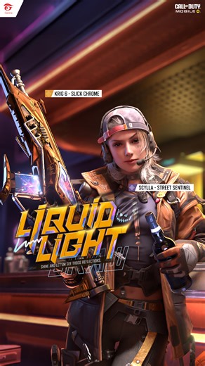 🫠 Liquid Light Draw Polish your loadout with the ultimate duo: 🟣 Scylla - Street Sentinel 🟠 Krig 6 - Slick Chrome Log in and unlock now! ➡️ https://codmgrn.onelink.me/7EoI/PlayCODM #CallOfDutyMobile #CODMGarena #CODMLegendaryDraw | Garena Call of Duty Mobile