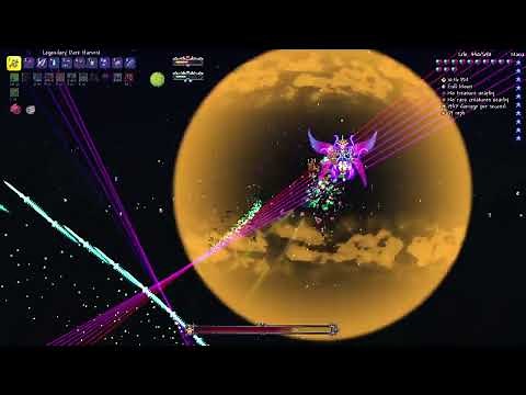 Terraria - Calamity Infernum Mod - Empress of Light [summoner playthrough]