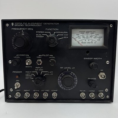 Sound Technology 1000A FM Alignment Generator M1.2.3 Stereo Dual Sweep Monaural | eBay