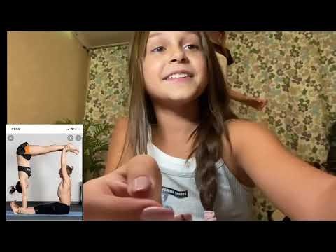 Girls Gymnastics -Anetta, Alёna & Nastya, Viktoriya & Katya -Our Stretching, Flexibility Lessons