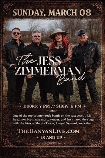 The Jess Zimmerman Band @ The Banyan Live!