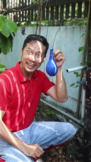 Balloon Controls Water Flow #OopsBros