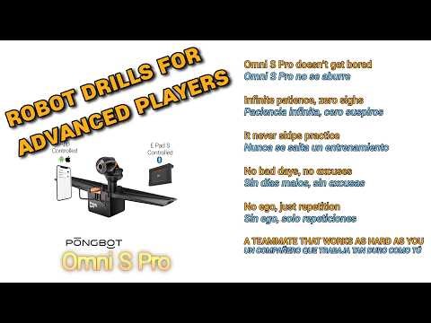 Advanced Table Tennis Robot Training | Omni S Pro |