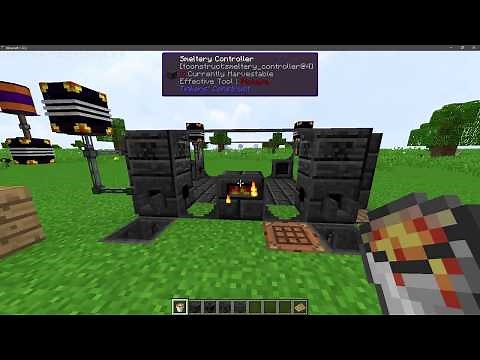 Minecraft: Tinkers Construct 1.12.2 | How to make Lavawood/Firewood and put Lava into Smelter