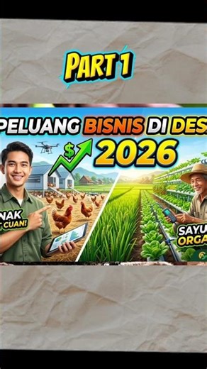 PART 1 3 BUSINESS OPPORTUNITIES IN THE VILLAGE Small Capital Big Profits Every Day❗