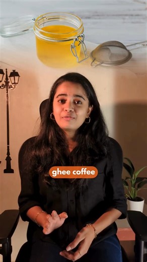 Drinking Ghee Coffee for Breakfast? ☕ | WeightLoss | Jiya'sDiet💚 | #gheecoffee #weightloss
