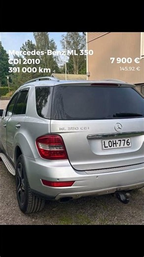 🚙 Mercedes-Benz ML 350 CDI 2010 | Hopea neliveto SUV Eurajokella