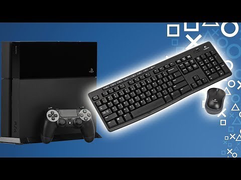 Here's how to use your PlayStation 4 with a keyboard and mouse!